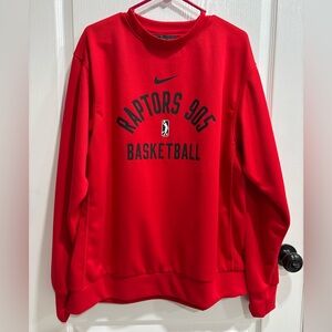 Nike NBA Raptors 905 Red Crewneck Sweatshirt, NBA, Large Tall